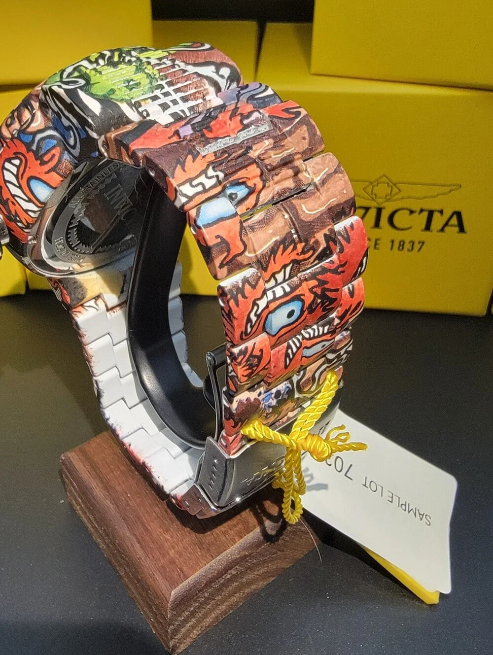 1 of 1 Invicta Pro Diver NeoArt Flux Men's Watch 52mm Aqua Plating Steel 50214